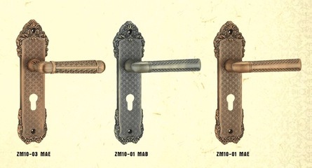 ZM10-03 MAB 复古古典锌合金亚青古铜欧式门锁 品质与美感的完美结合