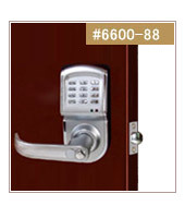 密码锁 #6600-88 - 第吉尔锁具产品详解